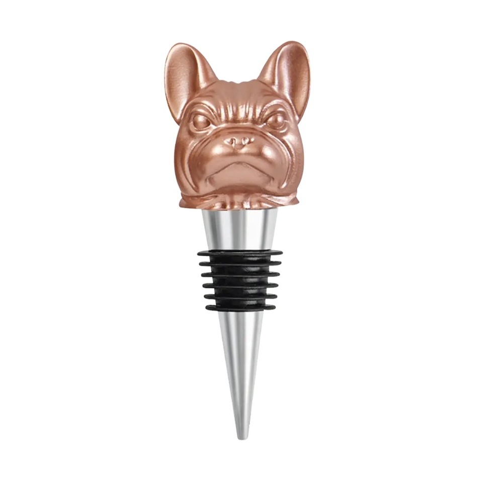 French Bull Dog Bottle Stopper